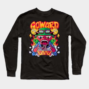 Coward cat Long Sleeve T-Shirt